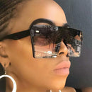 SunderSun® - Óculos de Sol Vintage Quadrado moda Flat Top Uv400