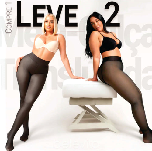 2 Meia Calça Fitt Térmica - Confortável e Elegante