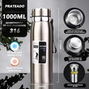 Garrafa Inox 1 Litro Premium VACUUM - Compre 1 LEVE +2 / Edição Verão 2025 ☀️