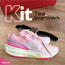 Tênis Zoomx Premium + Smartwatch X9 Pro Max — Seu combo de estilo e tecnologia