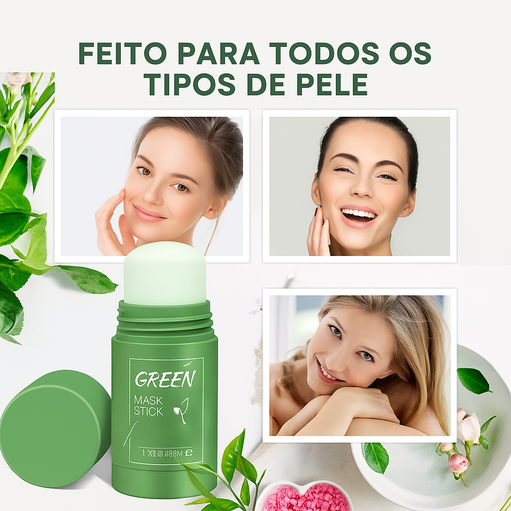 Green Mask™ Original - Rosto Perfeito, Limpeza Profunda e definitiva