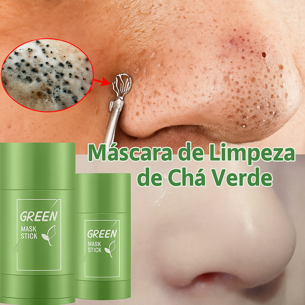 Green Mask™ Original - Rosto Perfeito, Limpeza Profunda e definitiva