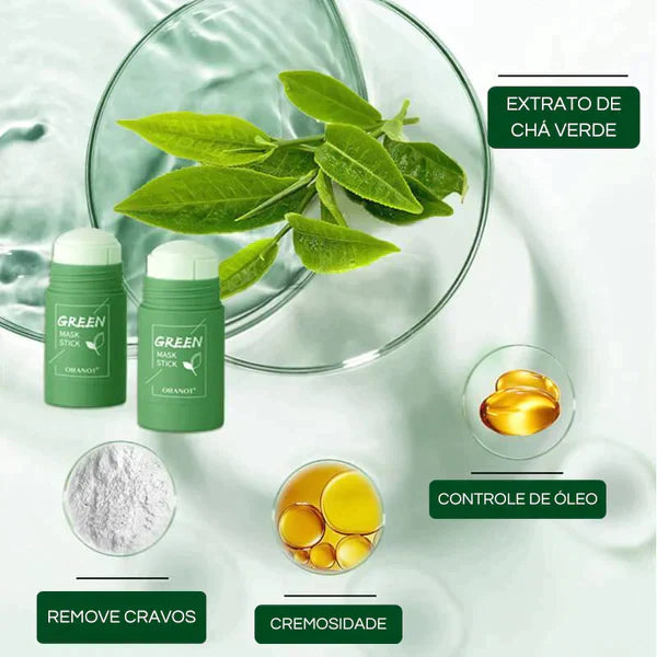 Green Mask™ Original - Rosto Perfeito, Limpeza Profunda e definitiva