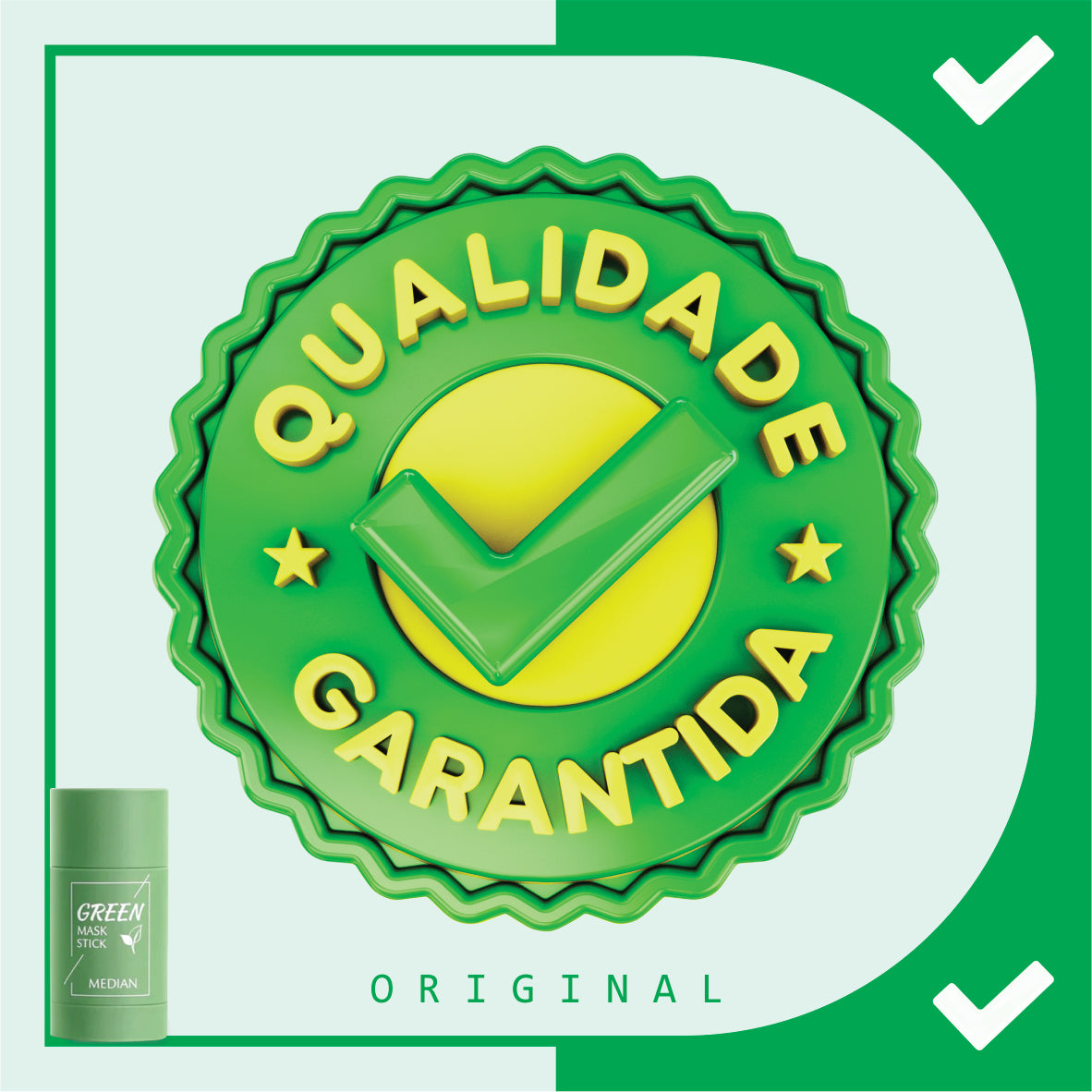 Green Mask™ Original - Rosto Perfeito, Limpeza Profunda e definitiva