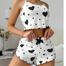 Conjunto Pijama Love – Regata Leve e Shorts Confortável