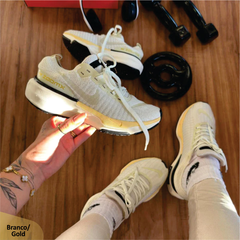 Tênis Zoomx Premium + Smartwatch X9 Pro Max — Seu combo de estilo e tecnologia