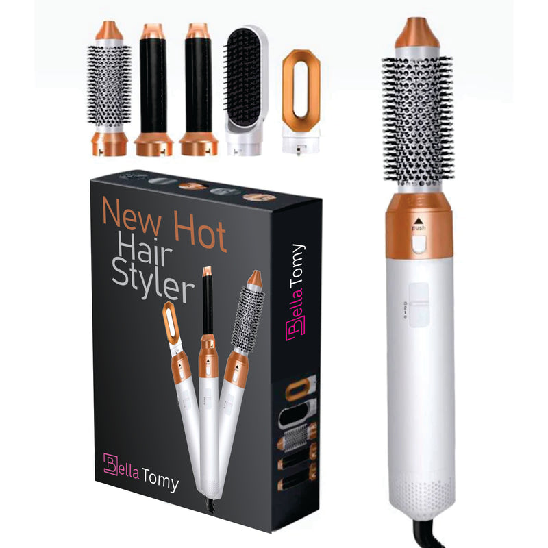 Escova Modeladora 5 em 1 - New Hot Hair Styler™ 2025 ORIGINAL